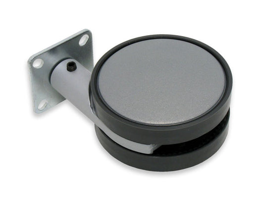 Kalustepyörä jarruton harmaa