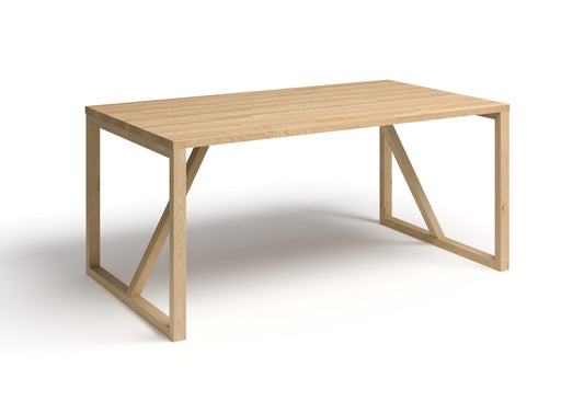 WoodX Pöytä öljytty koivu 900x1600 mm
