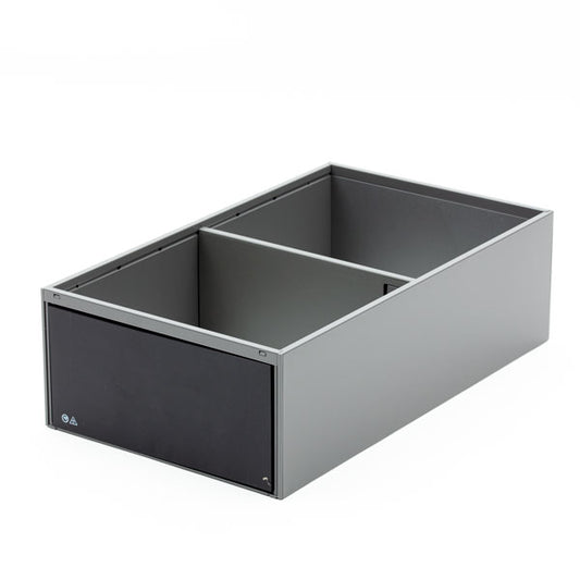 LEGRABOX laatikonjakaja magneetilla 400mm runkoon harmaa