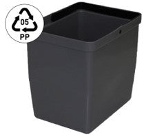 Jätesanko 16 L harmaa