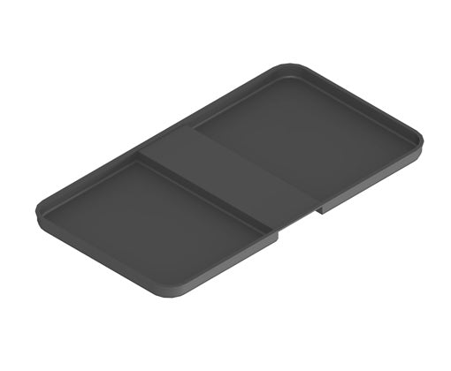 Ninka jätesangon kansi 35 litran jätesankoon harmaa