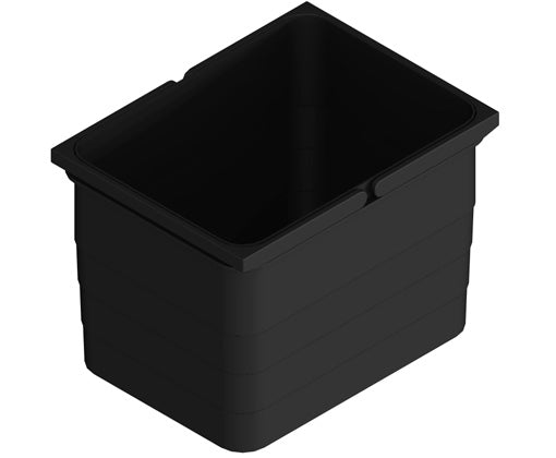 Ninka jätesanko 12L musta
