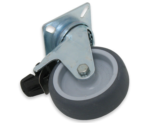 Lukollinen kalustepyörä harmaa