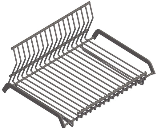 Astiankuivauskaapin lautashylly 400mm runkoon antrasiitin harmaa