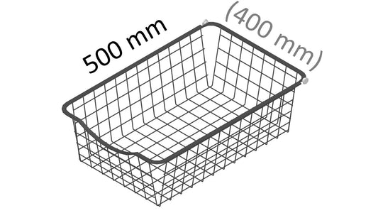 Kaappikori 400x500mm runkoon antrasiitin harmaa