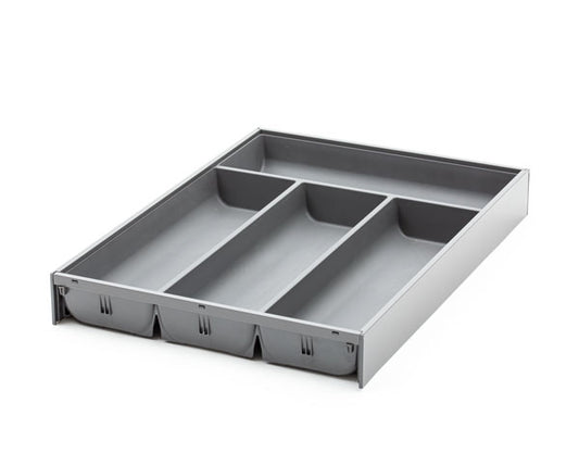 Ruokailuvälinelokerikko LEGRABOX 450mm runkoon harmaa
