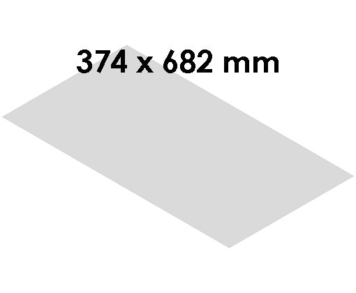 TANDEMBOX laatikon alusmatto 374x682 mm